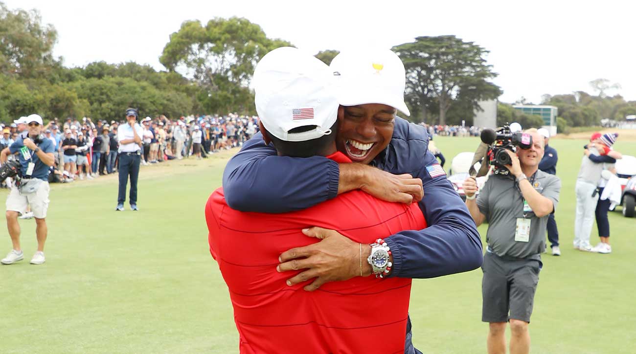 Tiger Woods Emotional