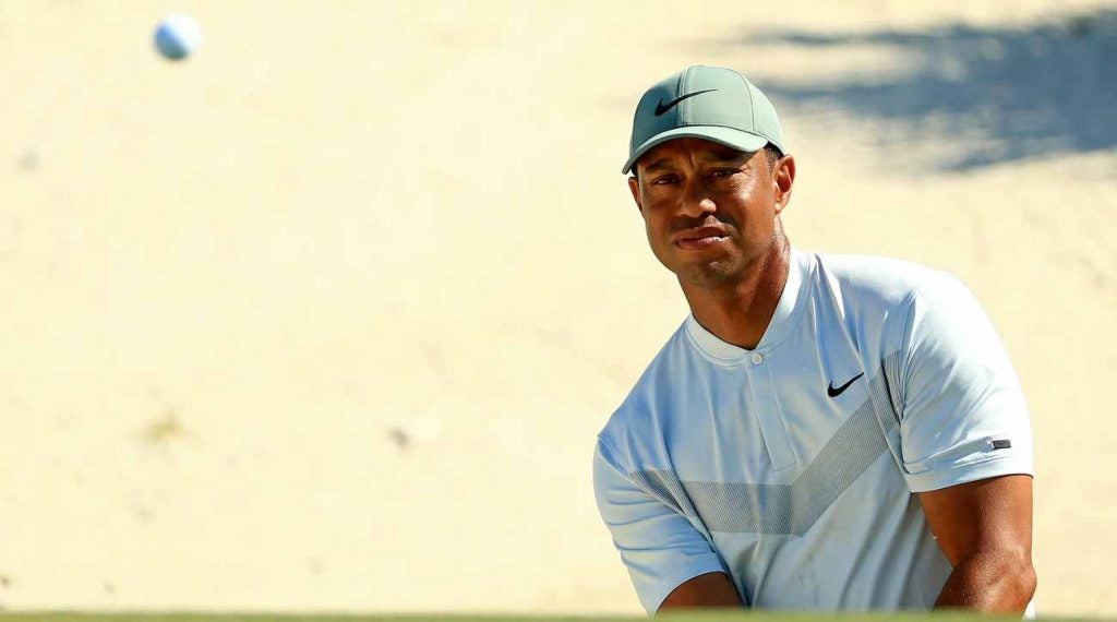 Tiger Woods sits T5 at the halfway point of the Hero World Challenge.