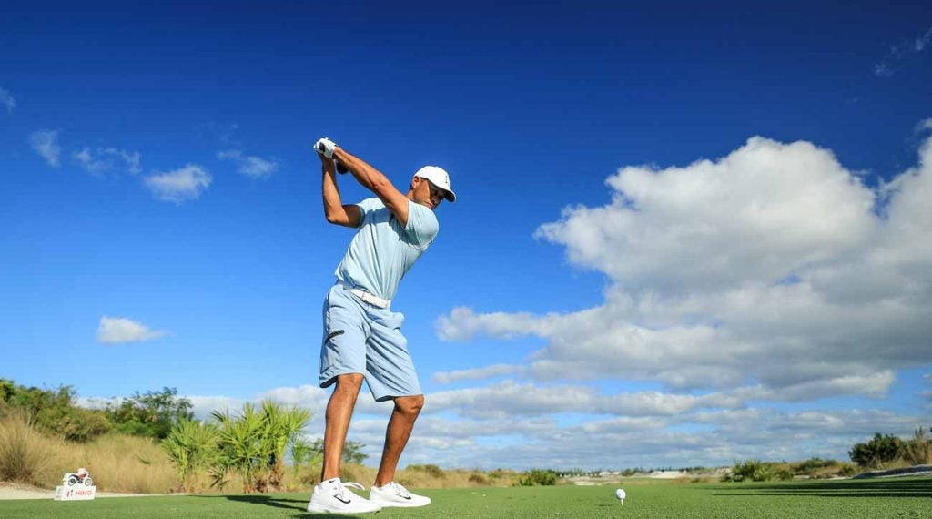 Tiger Woods gears up for this week's Hero World Challenge.