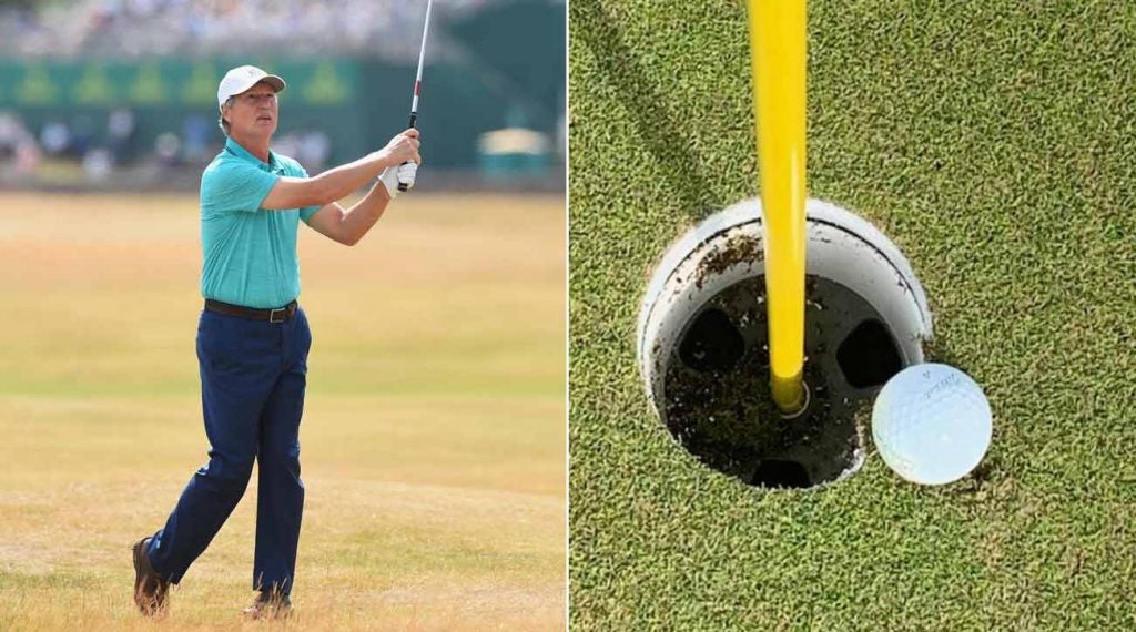 Brandel Chamblee just missed out on a hole-in-one Tuesday at PGA Tour Champions Q-School