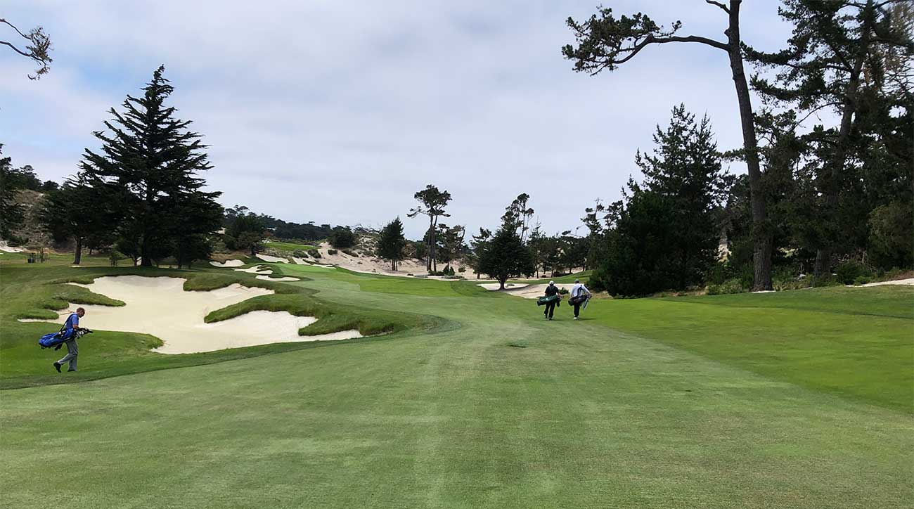 A view of Cypress Point Club in Pebble Beach, Calif.