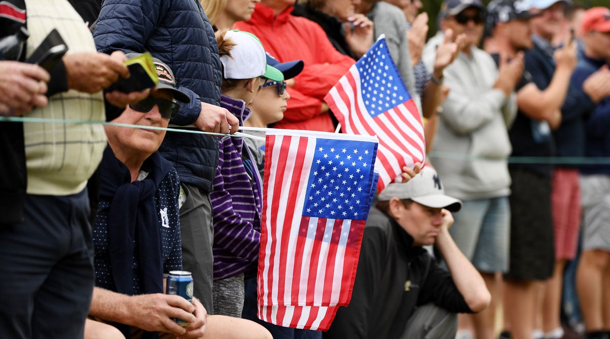 U.S. fans at the 2019 Presidents Cup