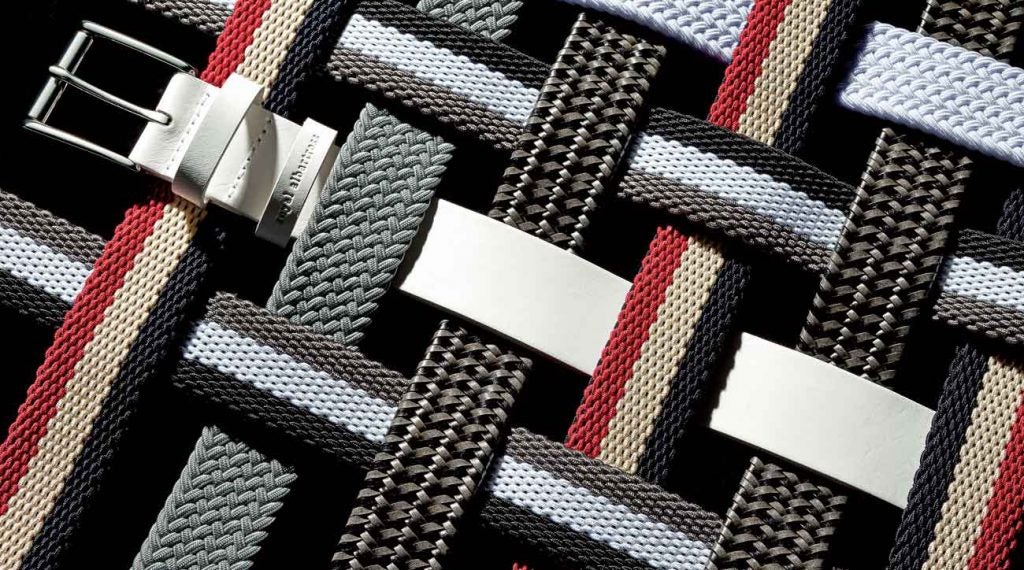A selection of Royal Albartross belts perfect for the golf course