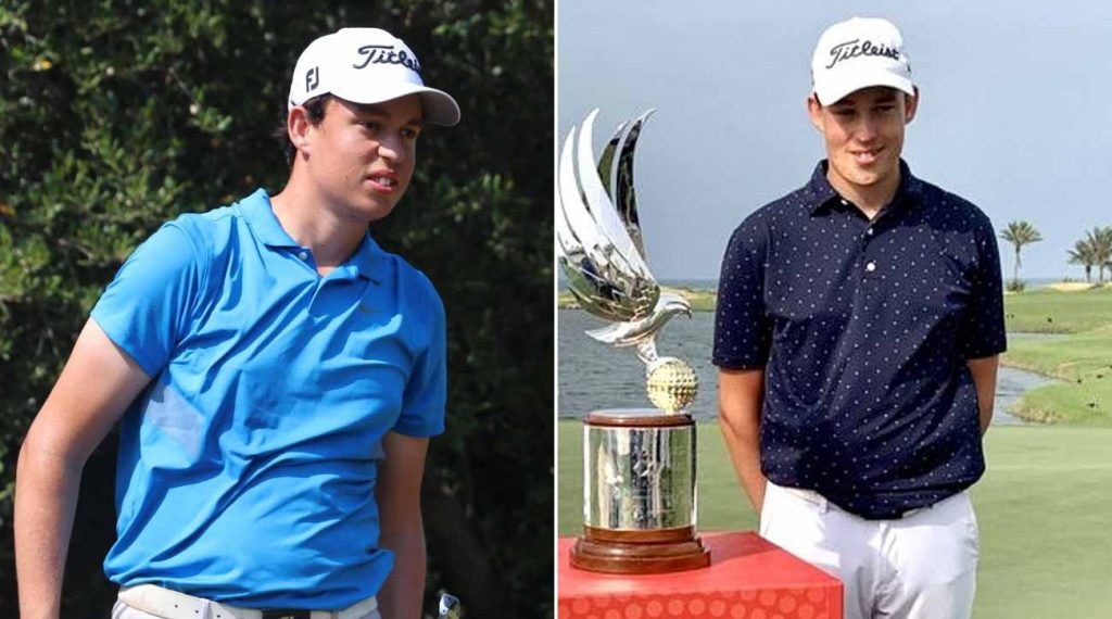 15-year-old Josh Hill will play in two European Tour events in January.