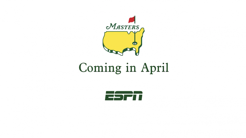 ESPN dropped its first 2020 Masters commercial (and fans were giddy)