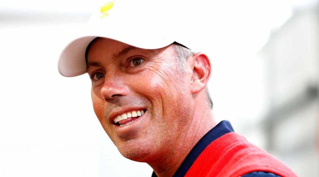 U.S. Presidents Cup team member Matt Kuchar has had a controversial year on the course.
