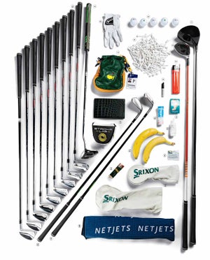 All the contents of Shane Lowry's golf bag