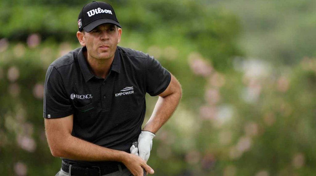 Brendan Steele holds a three-stroke lead heading to Sunday at the Sony Open.