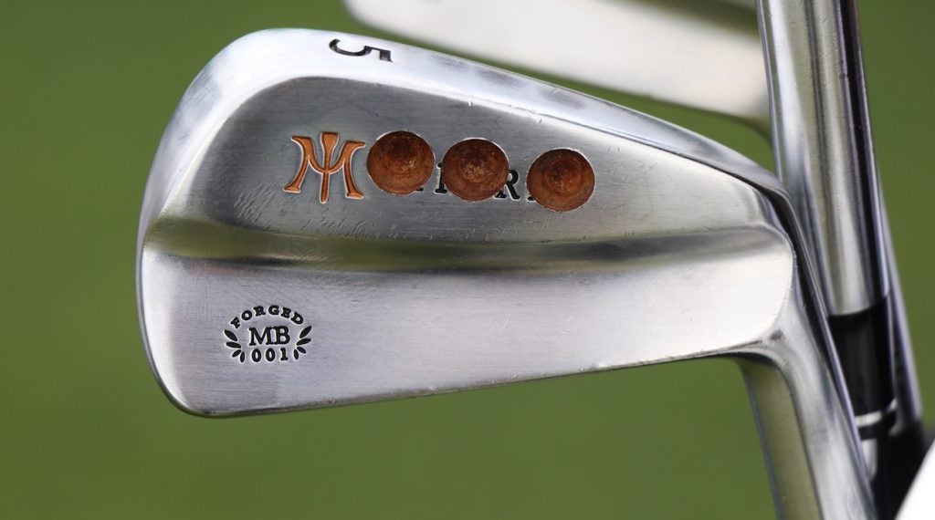 A look at Charl Schwartzel's new irons.