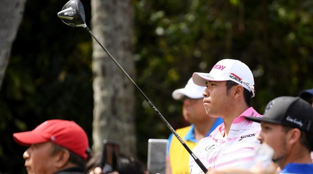 TaylorMade's SIM driver wasn't the only new addition to Matsuyama's bag. 