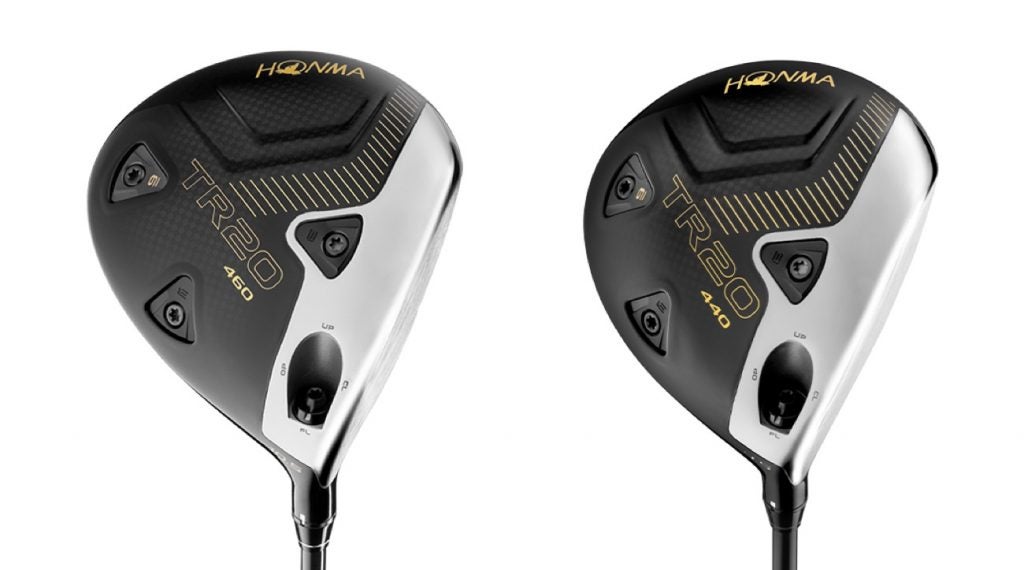 Honma's TR20 drivers come in 460cc and 440cc profiles. 