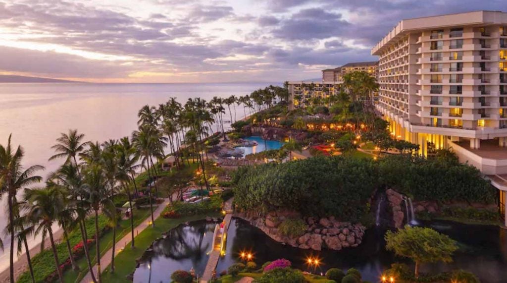 The Hyatt Regency Maui Resort & Spa is set on 40 oceanfront acres. 
