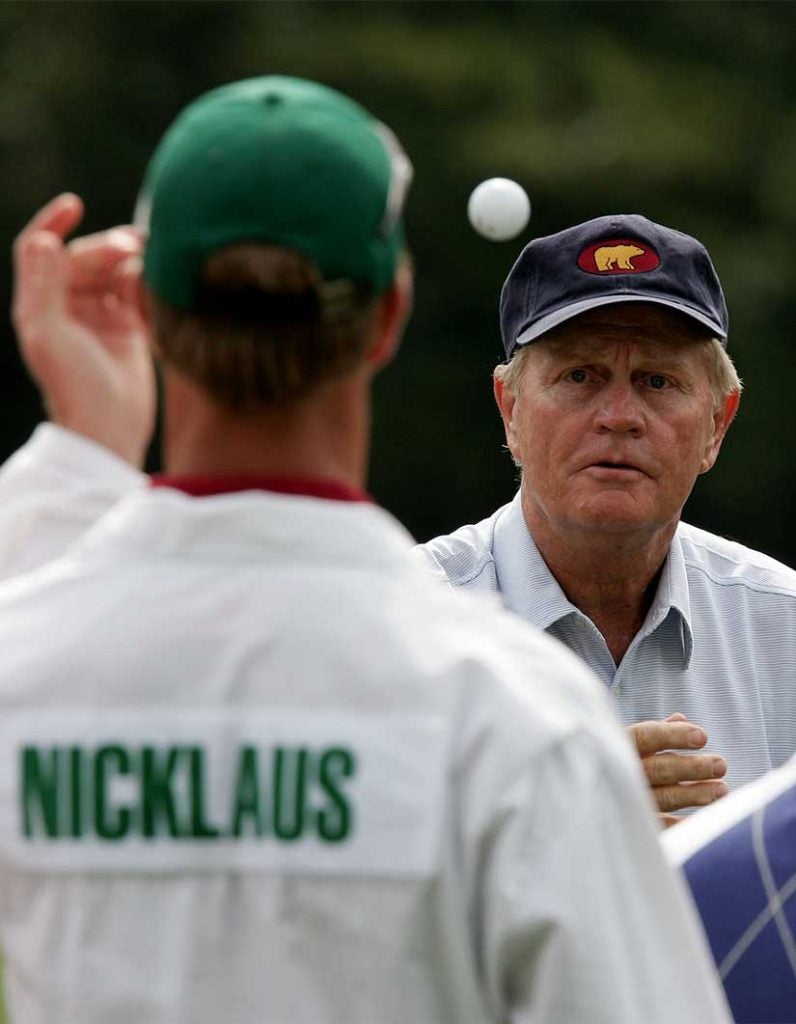 Golf wasn't all that came naturally to Jack. He mentored those around him with effortless ease.