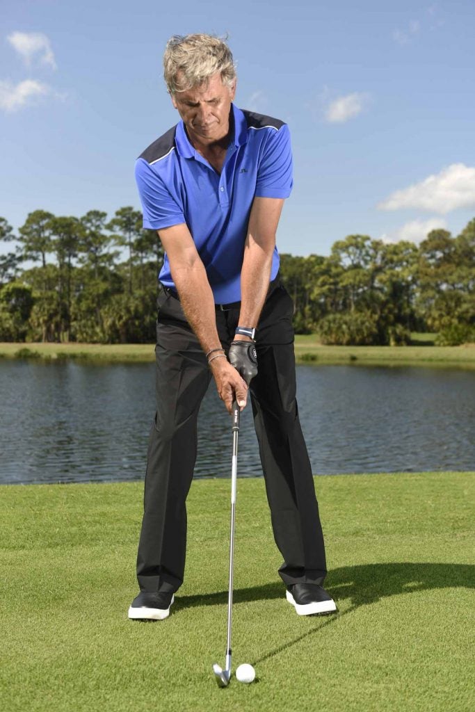 How to get a balanced, centered setup position to start your golf swing