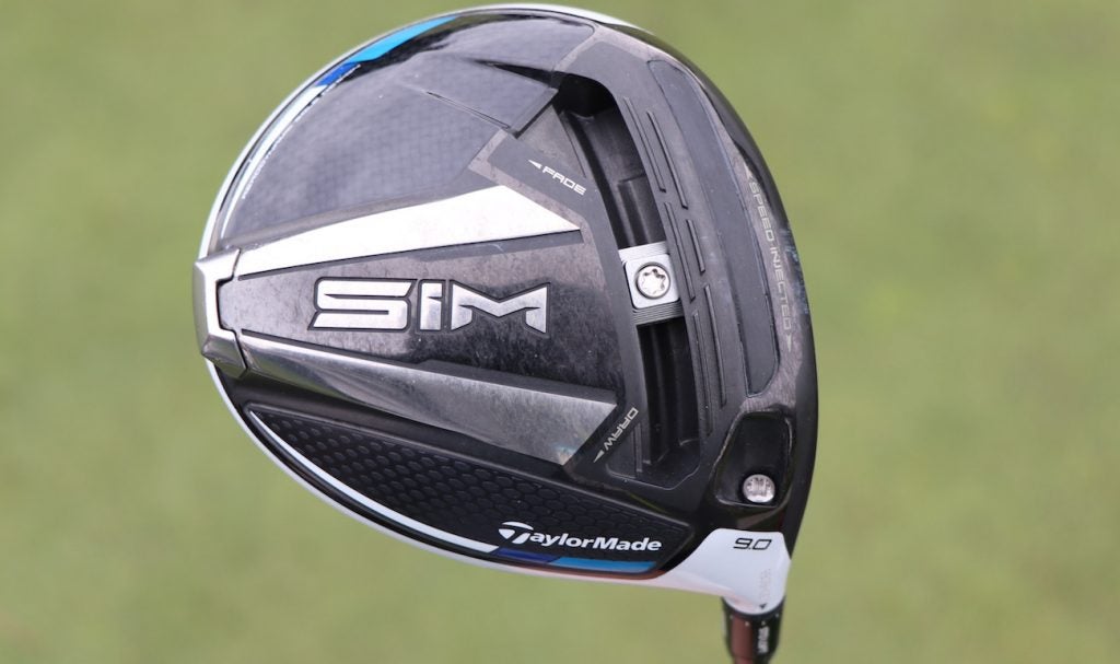 Rory McIlroy is using TaylorMade's SIM driver for the first time this week at Torrey Pines. 