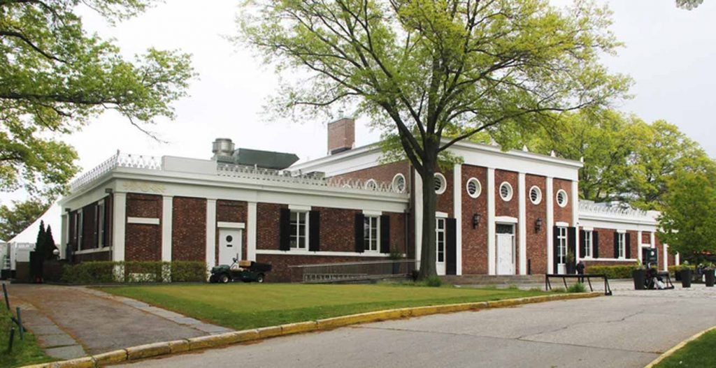 Pelham Bay and Split Rock share a New Deal-era Greek Revival clubhouse.