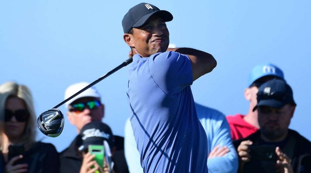It's official: Tiger Woods is using TaylorMade SIM at Torrey Pines.
