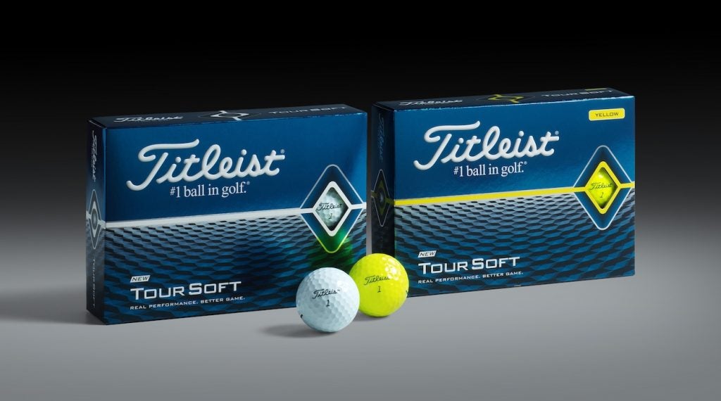 Tour Soft delivers more distance with improved short game spin.