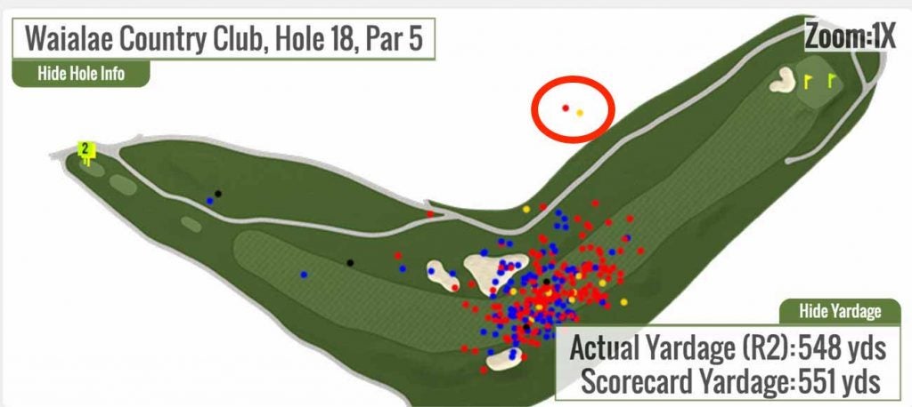 Charley Hoffman took the shortcut.