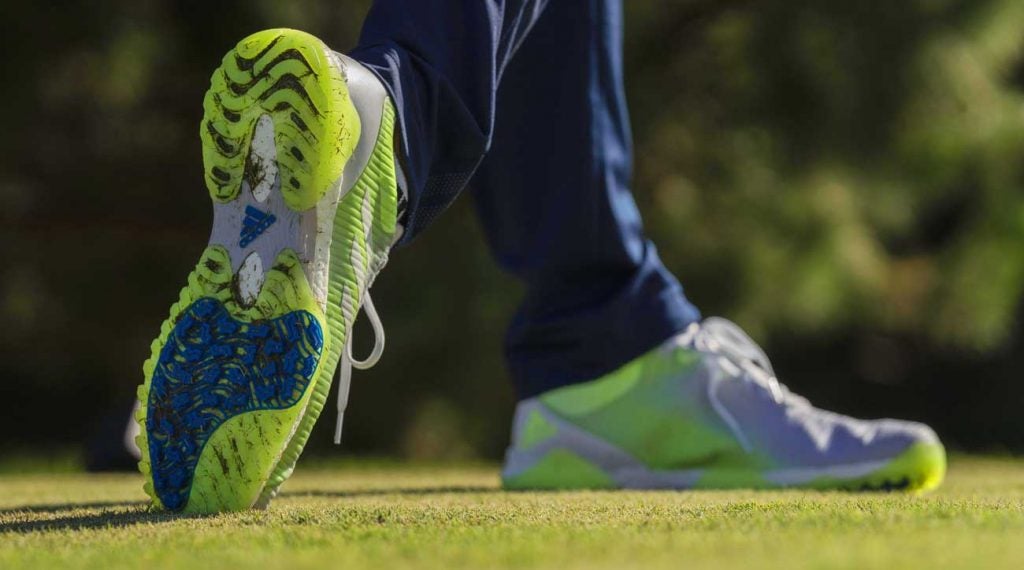 Adidas' new CODECHAOS golf shoes feature a Twistgrip traction insert