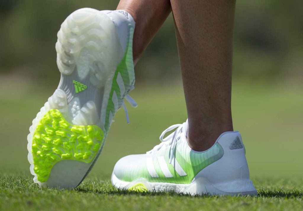 The CODECHAOS golf shoes also come in women's styles and sizes.