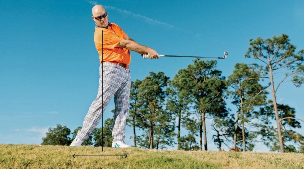Maintain your head’s position relative to your stance from start to finish. The result: extra-pure strikes.