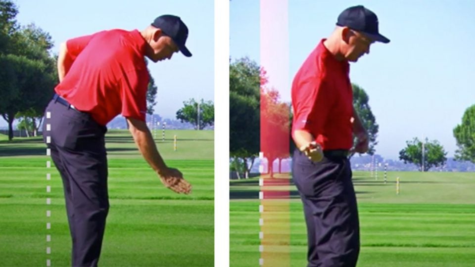 Early extension is any movement of your hips toward the ball in your downswing.