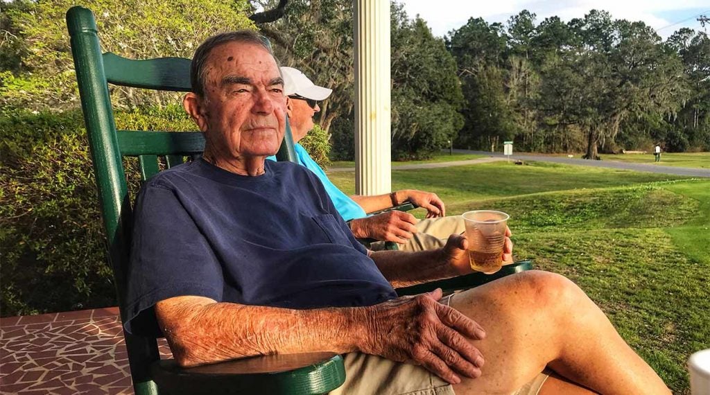 Ed Bates spent three decades behind the counter at Havana Golf & Country Club. A local legend there, he can still shoot his age — 85.