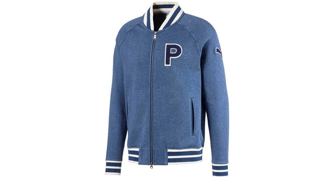 Puma Golf's Varsity Fleece Jacket.