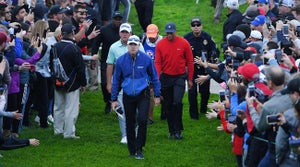 Tiger Woods shot a final-round 70 on Sunday at the Farmers Insurance Open.