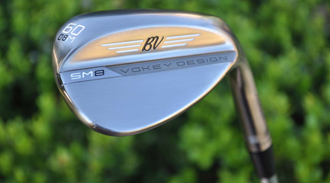 Titleist's Vokey SM8 wedges designed with new forward weight placement