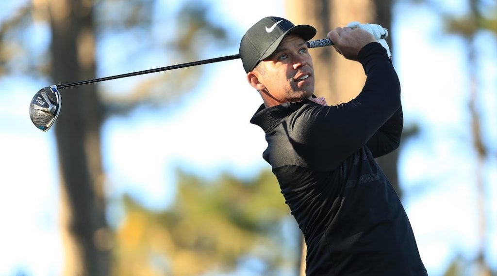 Paul Casey officially switched to TaylorMade's SIM Max driver at Pebble Beach.