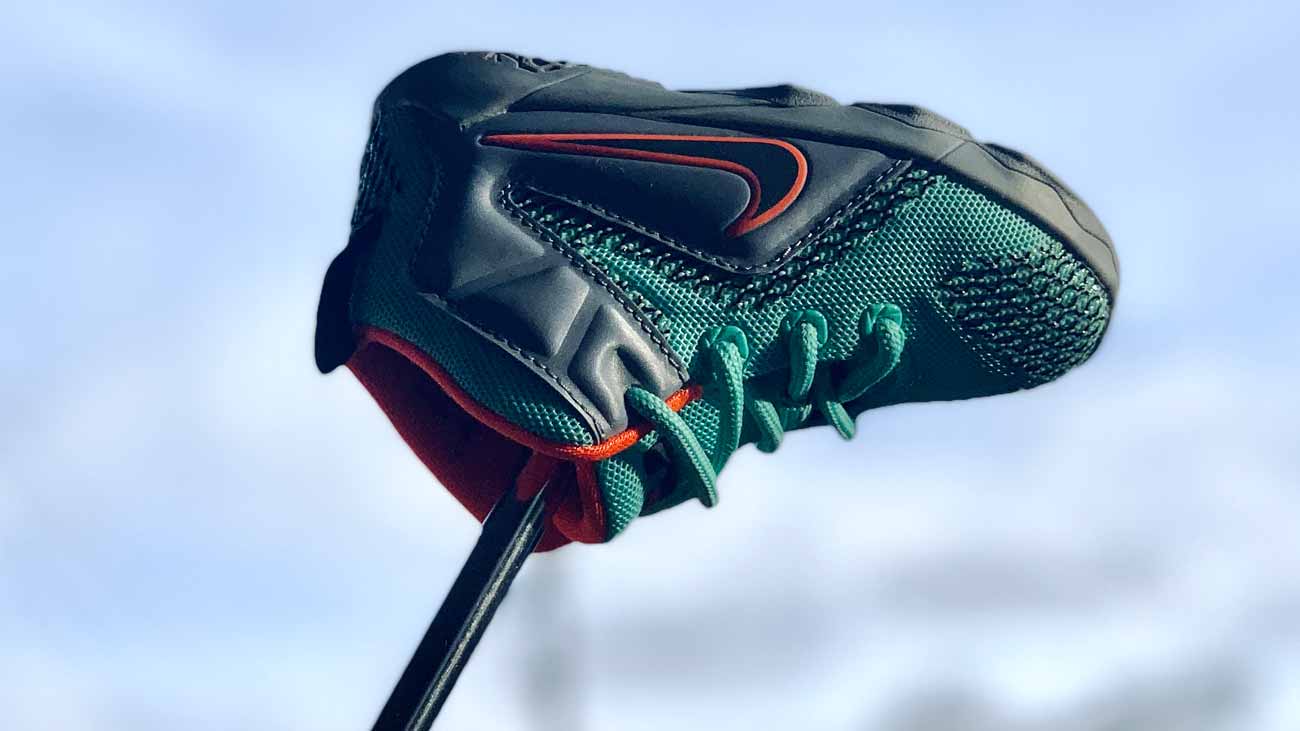 One of the Sneaker Head Golf Company's putter headcovers.