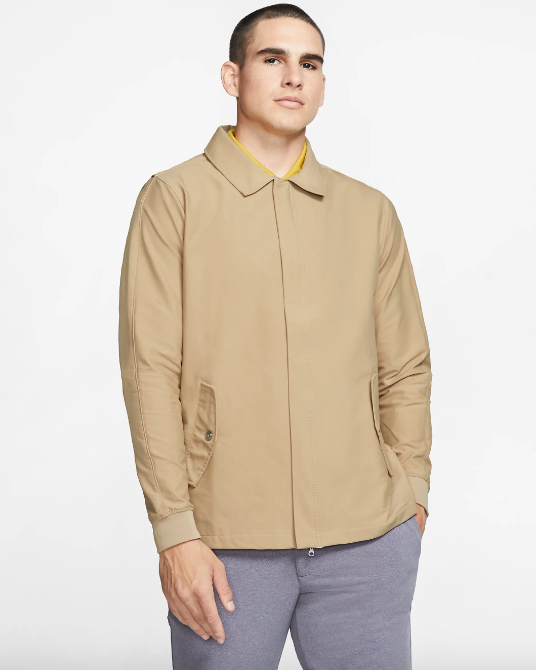 Parachute Beige Nike Repel Players Jacket