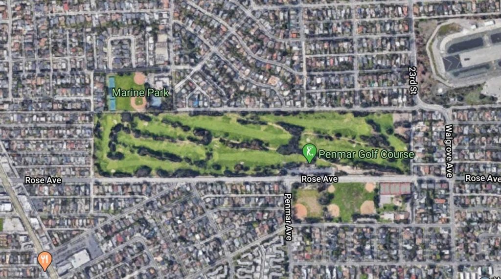 Penmar Golf Course is tucked into a Venice, Calif. neighborhood.