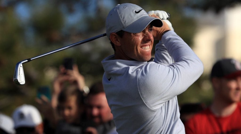 Rory McIlroy recently added two TaylorMade P760 irons (3-4) to the bag.
