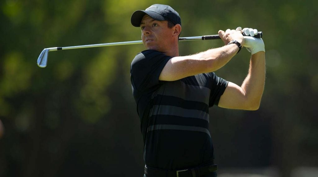 Rory McIlroy always hits the ball a long way, but this week he's taken it to another level.