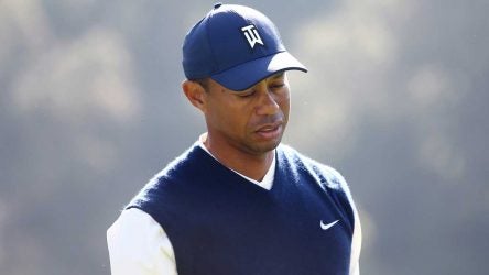 Tiger Woods admitted that he's feeling "run-down" after shooting 76 on Saturday.
