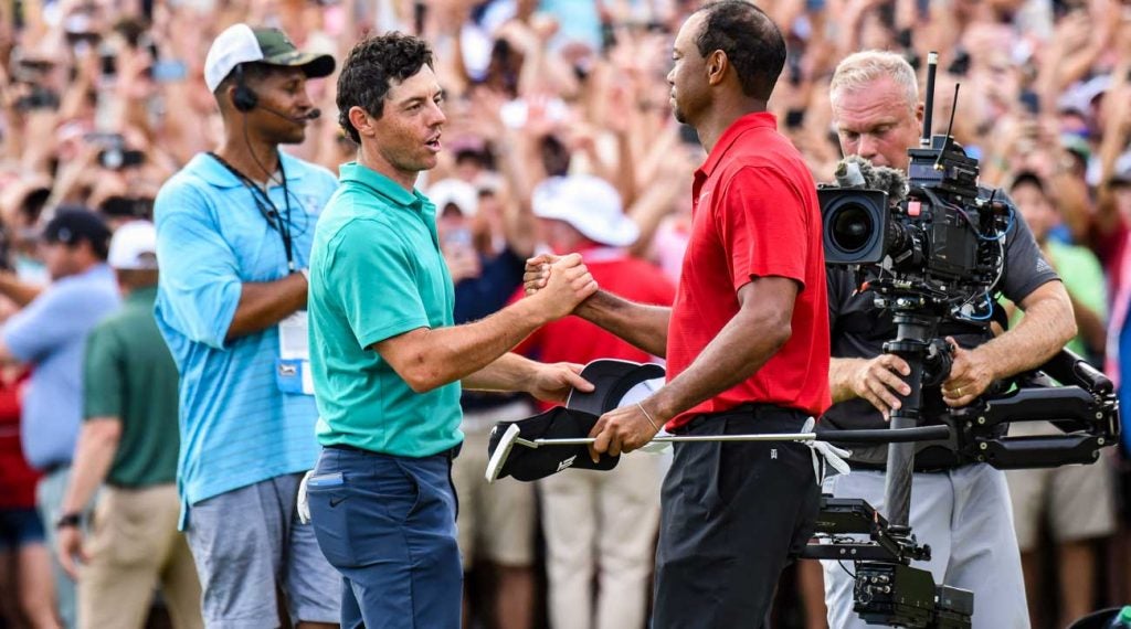 Rory McIlroy's loss to Tiger Woods at the 2018 Tour Championship still sticks with him.