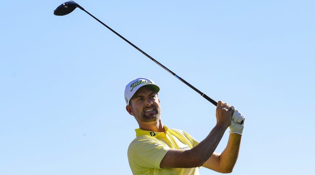 Webb Simpson used an impressive finish to win the Waste Management Phoenix Open.