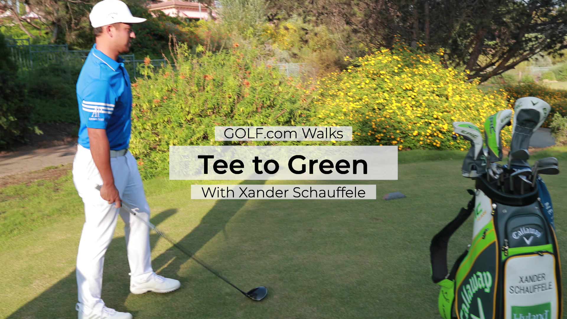 Tee to Green with Xander Schauffele
