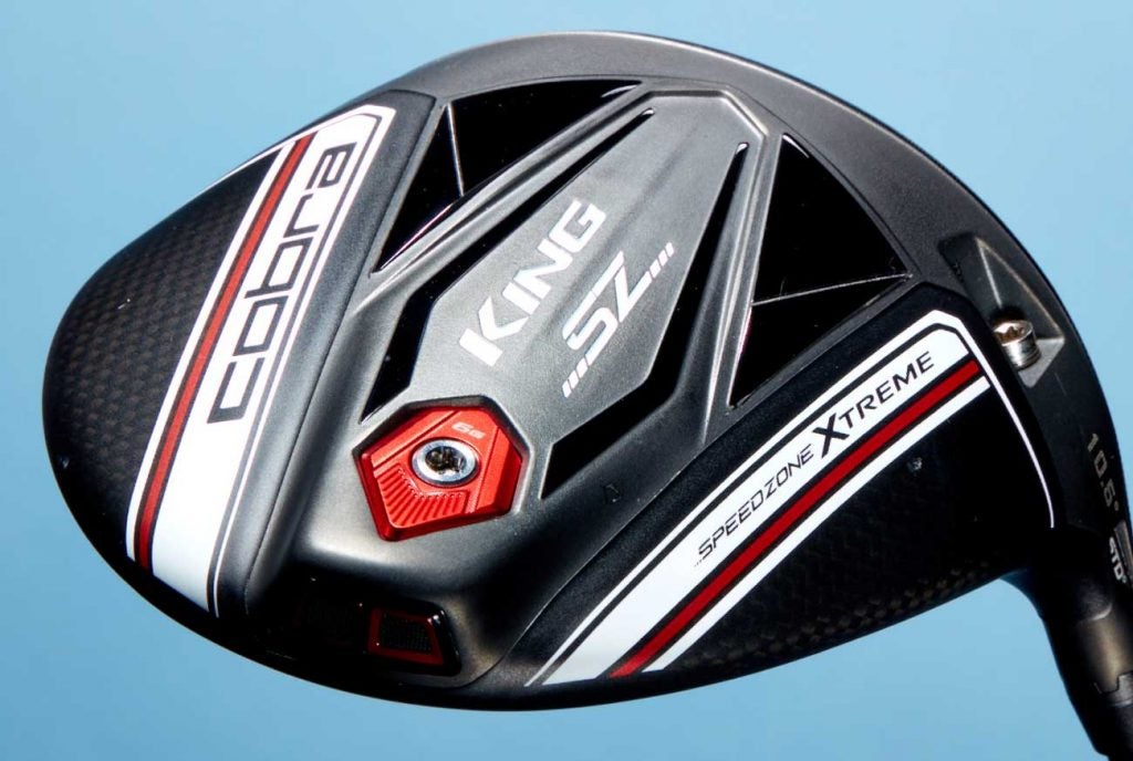 The Cobra King SpeeZone driver is also available in a larger 'Xtreme' version.