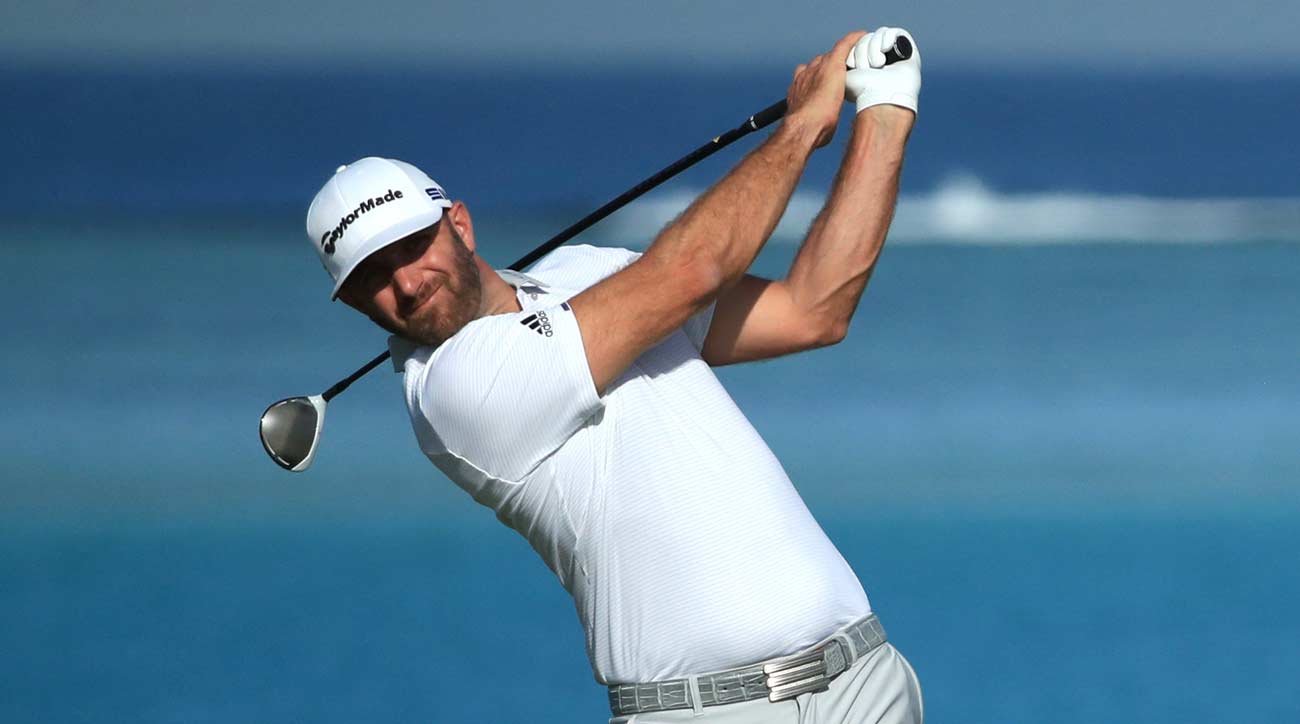 dustin johnson fall