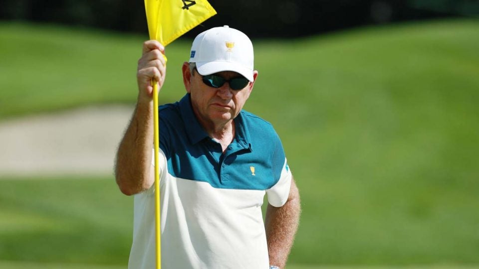 Nick Price captained the International team for the third time at the 2017 Presidents Cup.