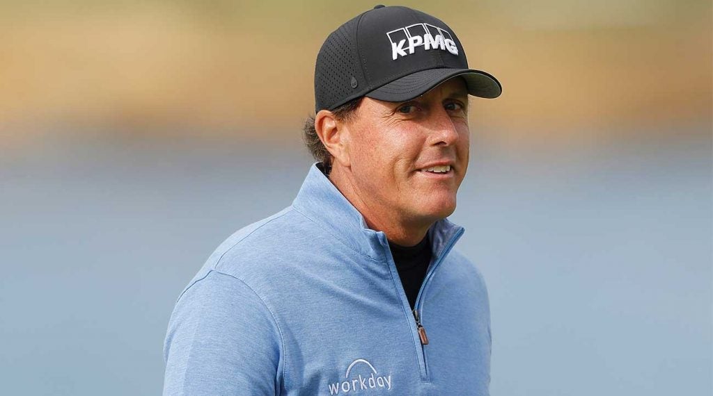 Phil Mickelson is coming off a third-place finish at Pebble Beach last week.