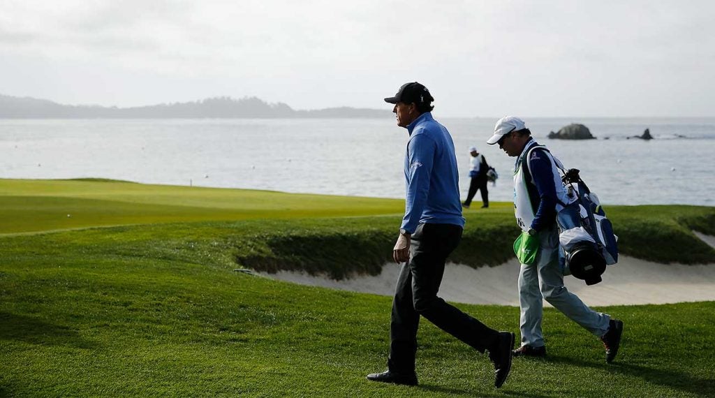 The USGA's distance report received some criticism from players, among them Phil Mickelson.