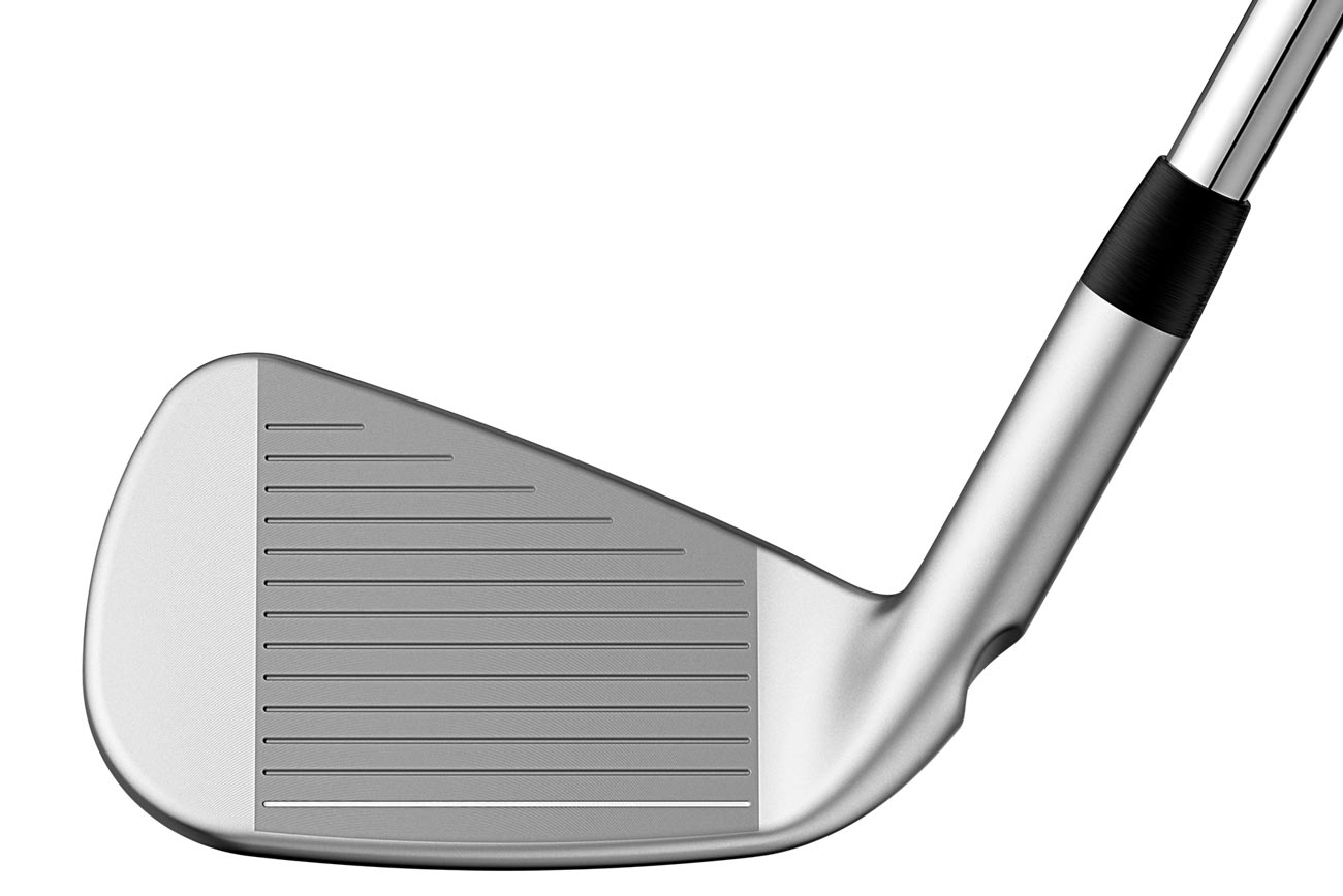 The face of the Ping i210 iron.