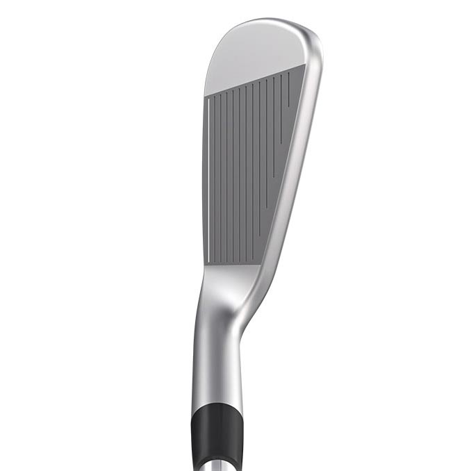 The Ping i500 iron at address.