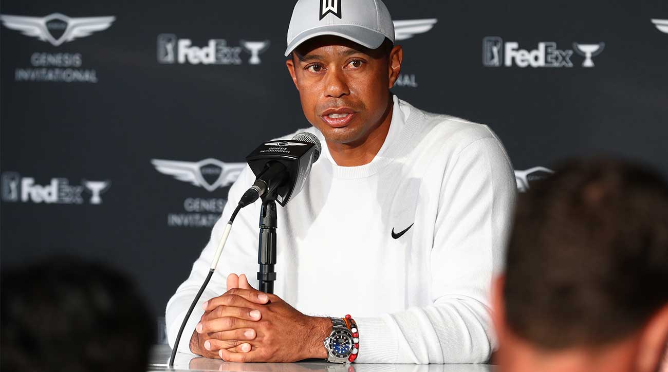own Tiger Woods' sleek blue-black Rolex 