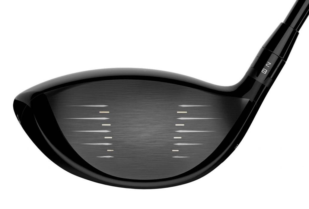 The face of the Titleist TS4 driver.
